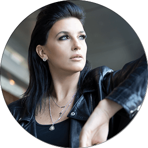 Modelka Ilona Adamska pozująca do zdjęcia